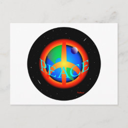 WORLD PEACE POSTCARD