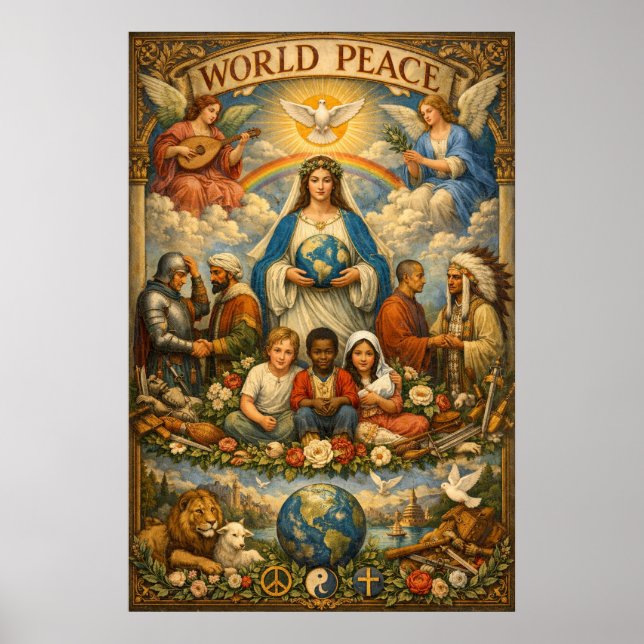 WORLD PEACE POSTER (Front)