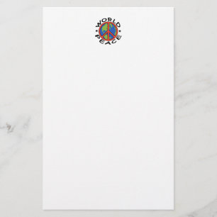 World Peace Stationery