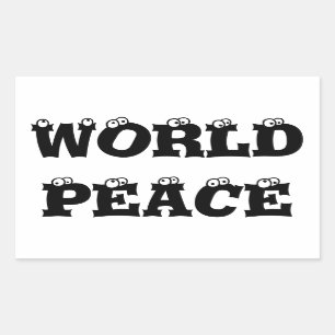 WORLD PEACE Sticker