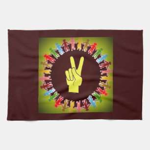 WORLD PEACE TEA TOWEL