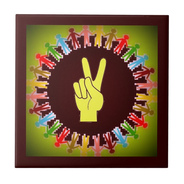 WORLD PEACE TILE (Front)
