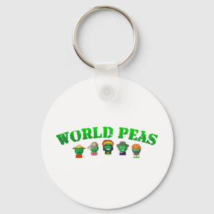 World Peas Key Ring