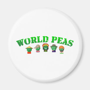 World Peas Magnet