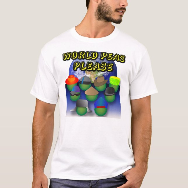 World Peas please T-Shirt (Front)