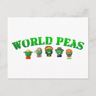 World Peas Postcard
