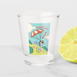 World Photography Day Shot Glass