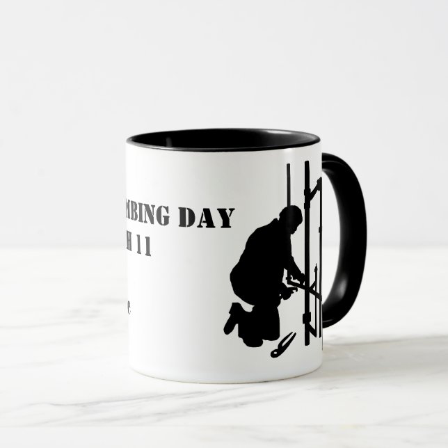 World Plumbing Day Mug (Front Right)