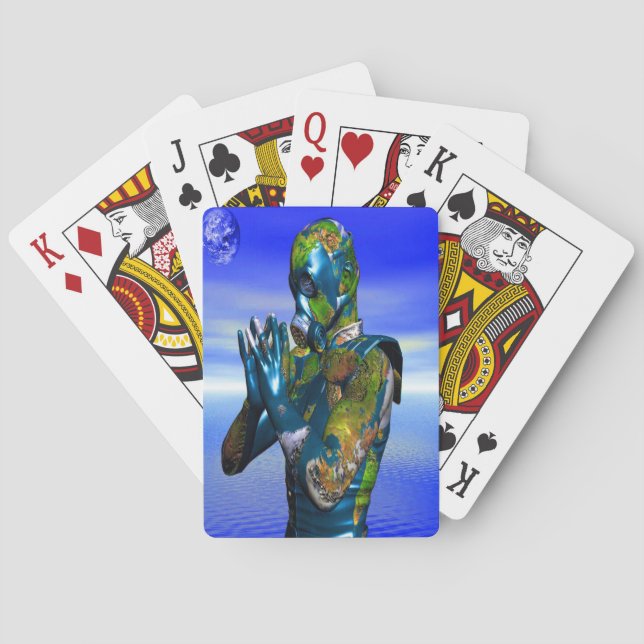 World Pollution Playing Cards (Back)