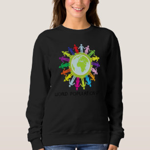 World Population Day 2 Sweatshirt