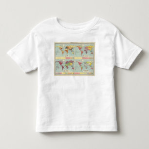 World population Map Toddler T-Shirt