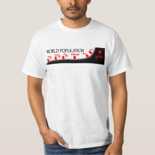 World Population Timeline T-Shirt