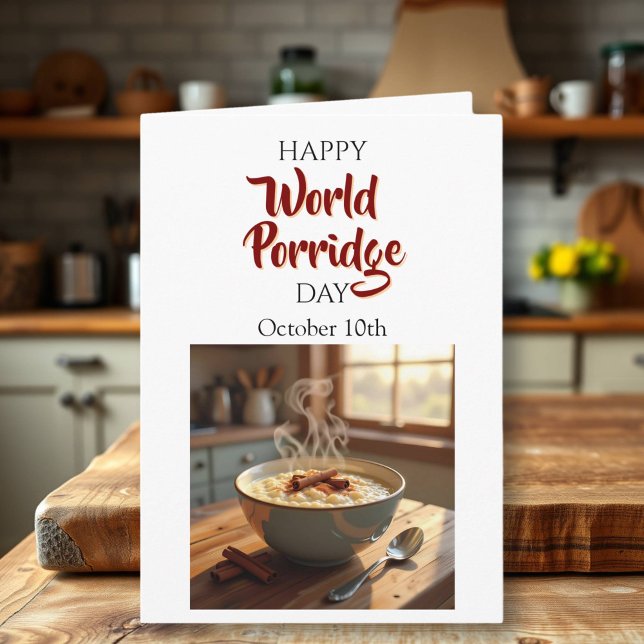 World Porridge Day - October 10th Card (Creator Uploaded)