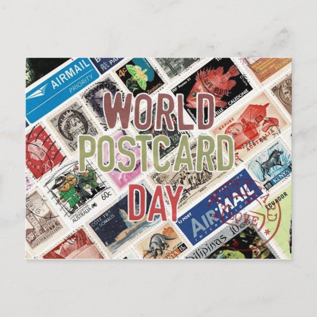 World Postcard Day - Exclusive Postcard  (Front)