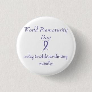 World Prematurity Day button