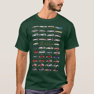 World Rally Aces family retro T-Shirt