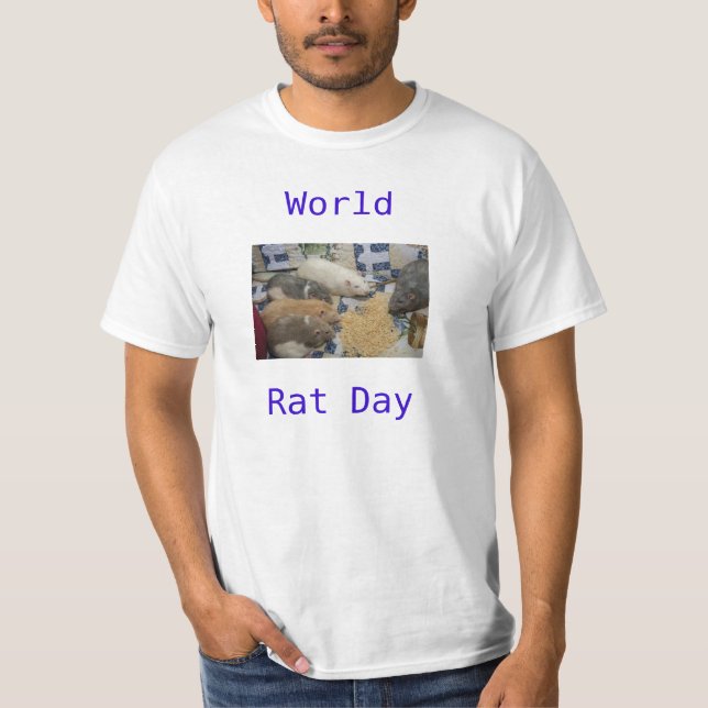 World rat day T-Shirt (Front)