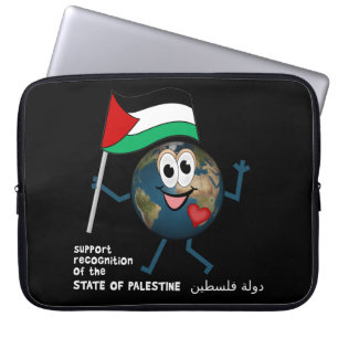 World Recognition of Palestinian Statehood Laptop Sleeve