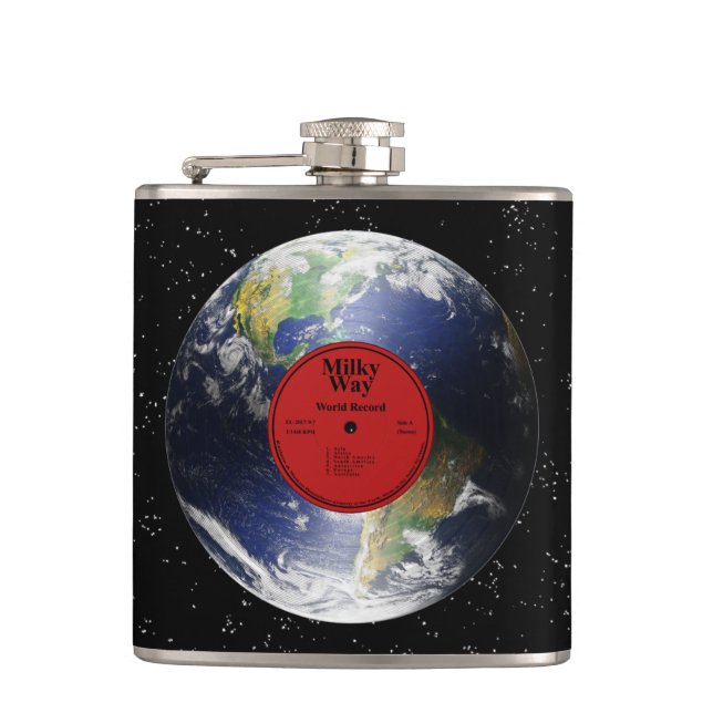 World Record -  Hip Flask (Front)