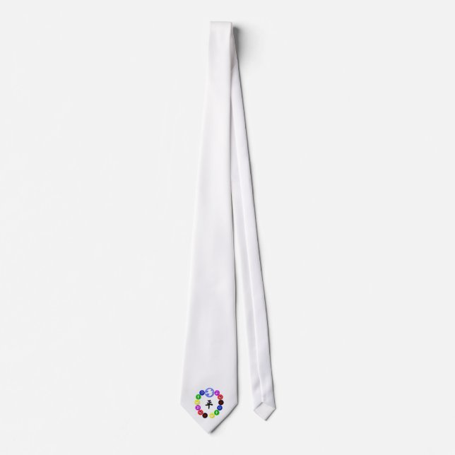 World Religion Symbols Tie (Front)