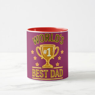 World’s #1 Best Dad Gift – Unique Father’s Day Mug