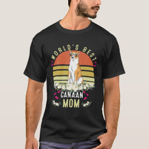 World´S Best Canaan Mom Dog Mama Funny T-Shirt