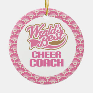 World’s Best Cheer Coach Gift Ornament