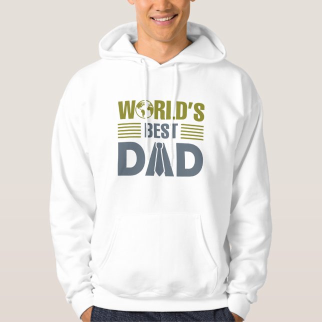 World’s Best Dad Hoodie (Front)