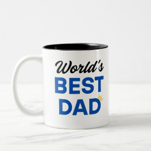 World’s Best Dad MugMug Two-Tone Coffee Mug