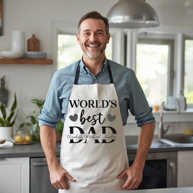 World’s Best Dad Personalised Apron (Creator Uploaded)