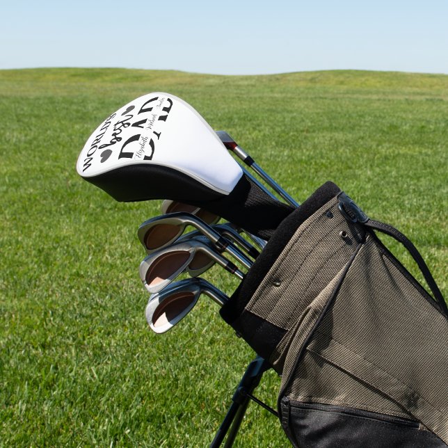 World’s Best Dad Personalised Golf Head Cover (Creator Uploaded)