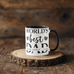 World’s Best Dad Personalised Mug