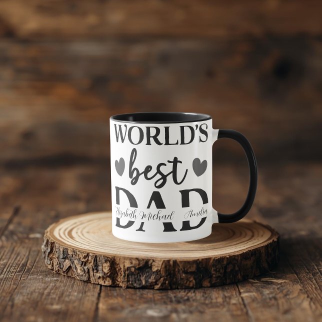World’s Best Dad Personalised Mug (Creator Uploaded)