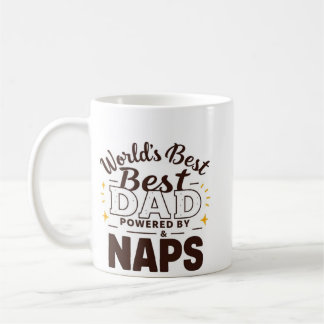 World’s Best Dad – Powered by Coffee & Naps" (Mug) Mug
