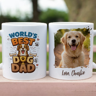 World’s Best Dog Dad   Custom Father’s Day Mug