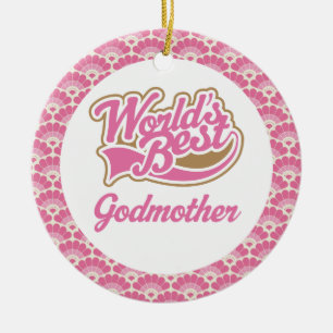 World’s Best Godmother Gift Ornament