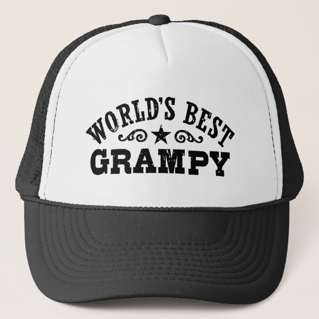 World’s Best Grampy Trucker Hat (Front)