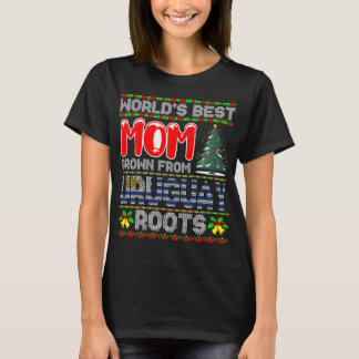 World’s Best Mum Grown Uruguay Christmas Gift T-Shirt