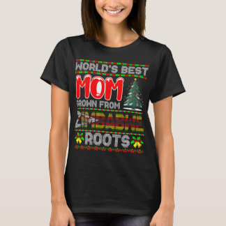 World’s Best Mum Grown Zimbabwe Christmas Gift T-Shirt