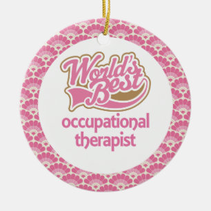 World’s Best Occupational Therapist Gift Ornament