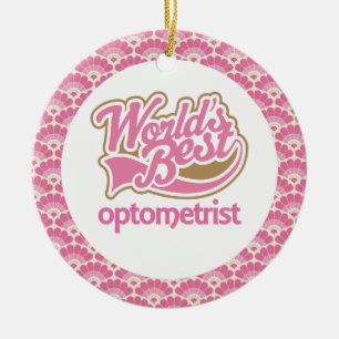 World’s Best Optometrist Gift Ornament