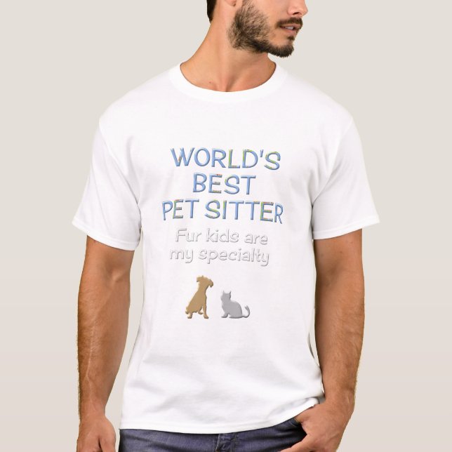 World s Best Pet Sitter Shirt Cat Dog Sitter Pet S (Front)