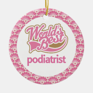 World’s Best Podiatrist Gift Ornament