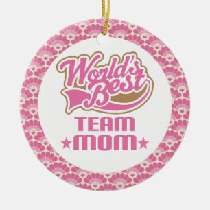 World’s Best Team Mum Gift Ornament