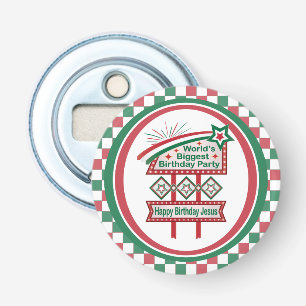 World’s Biggest Birthday Party Marquee Bottle Opener