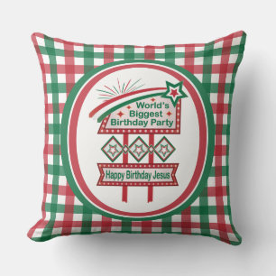 World’s Biggest Birthday Party Marquee Cushion