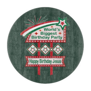 World’s Biggest Birthday Party Marquee Cutting Board