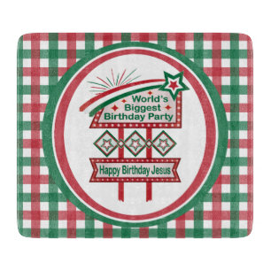 World’s Biggest Birthday Party Marquee Cutting Board