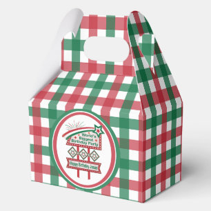 World’s Biggest Birthday Party Marquee Favour Box
