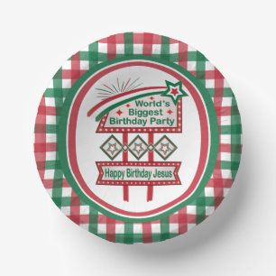 World’s Biggest Birthday Party Marquee Paper Plate